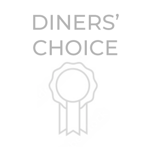 Selva Grill Diners' Choice Award, 2020.